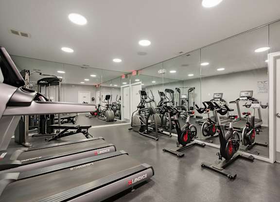 Fitness Center at Franklin River Apartments, Southfield, Michigan