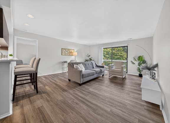 Renovated apartment home at Franklin River Apartments in Southfield, MI.