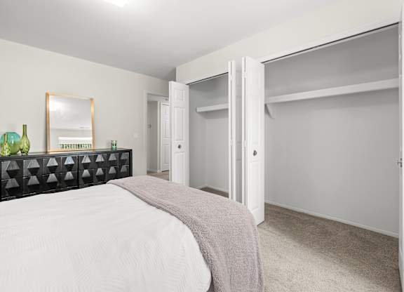 Spacious Closets at Lakeside Village Apartments Clinton Township MI