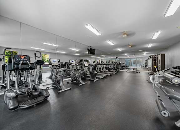 24 Hour Fitness Center at Lakeside Village Apartments, Clinton Township, MI