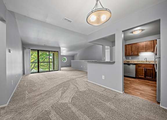 Casual Living Room at Park Lane Apartments, Southfield, MI