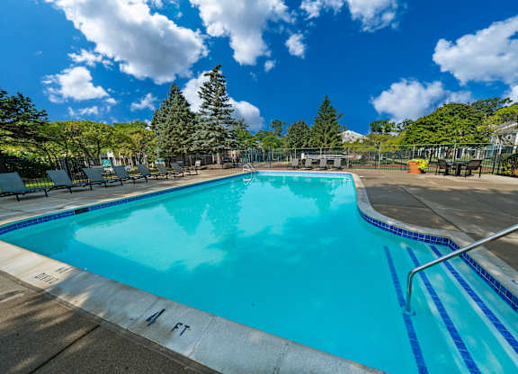 Swimming pool at Park Lane Apartments, Michigan