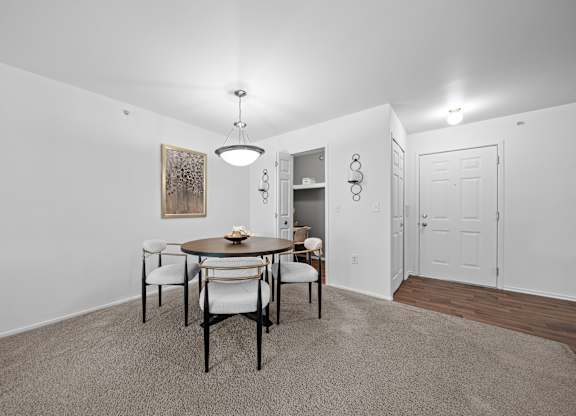 Spacious Dining room at Prentiss Pointe Apartments in Harrison Township