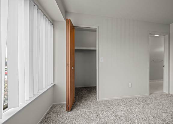 Ample storage space at Prentiss Pointe Apartments in Harrison Township, MI