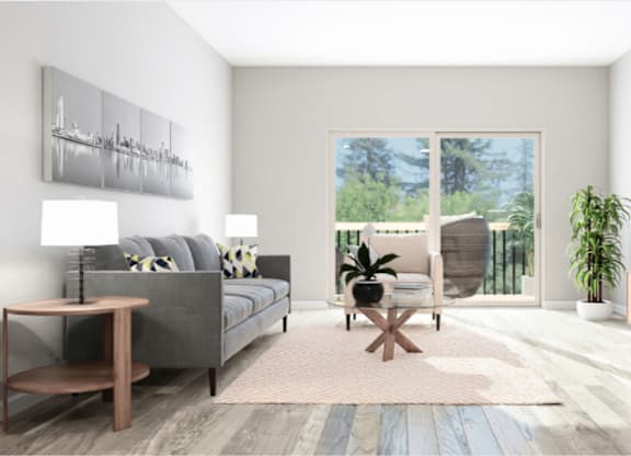 Renovated apartment homes at Lakeside Village Apartments in Clinton Township, MI.