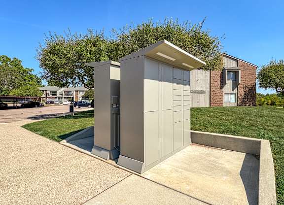 24/7 secured Package Lockers at Three Oaks Apartments, Troy, MI