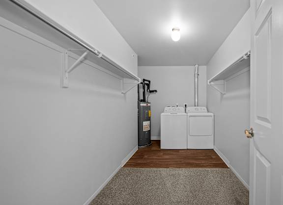 Storage Closet at Woodland Villa Apartments, Westland