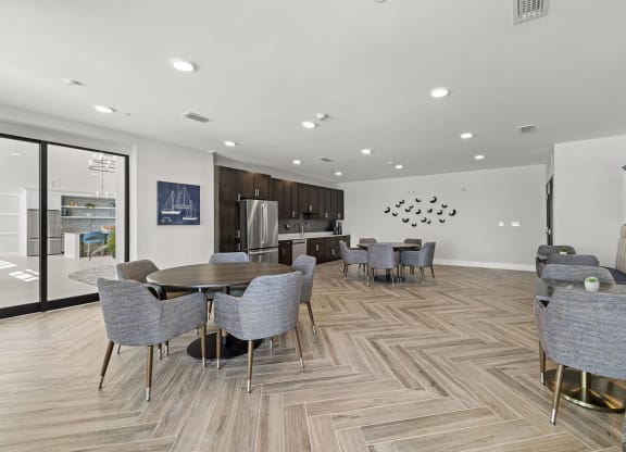 Clubhouse_Activity Room at Osprey Park 62+ Apartments, Kissimmee, Florida