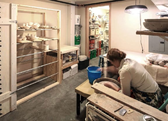 Pottery Studio at Arcade Artist Apartments, St Louis