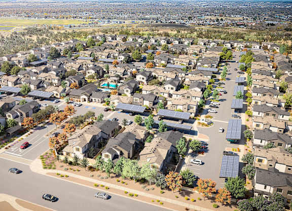 Aerial View Of Neighborhood at Allasso Ranch Apartments, Arizona