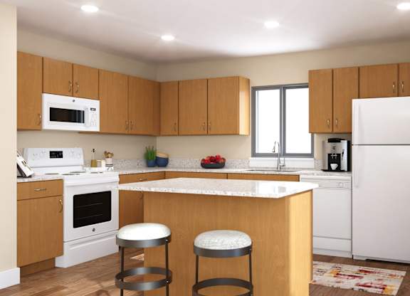 Kitchen Space at Allasso Ranch Apartments, Surprise
