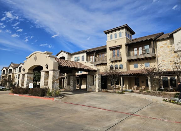 Exterior at Mariposa at Clear Creek Webster 55+ Apartments, Webster, TX 