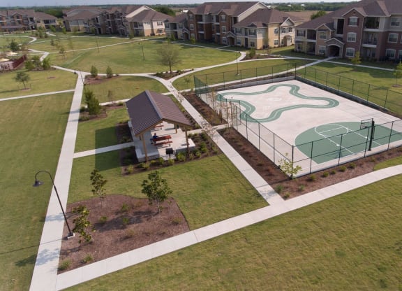 Aerial Community View at Cypress Creek at Parker Blvd, Texas