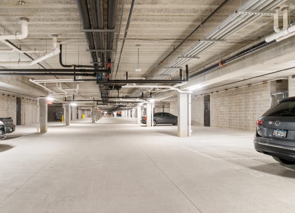 Underground Parking Garage at Orville Commons, Woodbury, MN