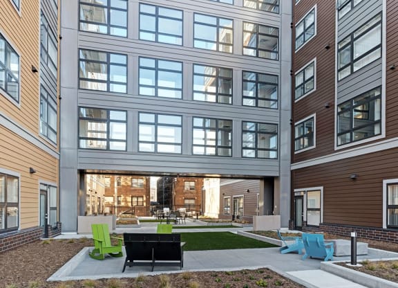 Courtyard at 1500 Nicollet Apartment Homes, Minneapolis, Minnesota