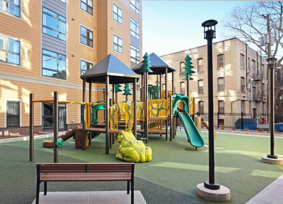 Play area at 1500 Nicollet Apartment Homes, Minneapolis, 55403