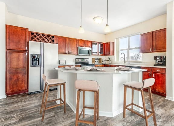 Kitchen at 808 Berry Place, Saint Paul