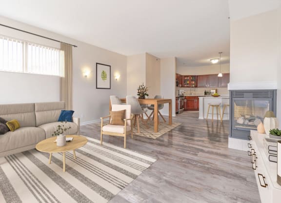 Living Room at 808 Berry Place, Saint Paul, MN