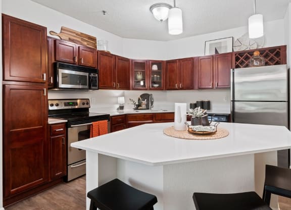 Model Kitchen at 808 Berry Place, Saint Paul Minnesota