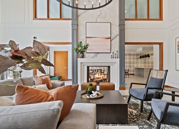 Lounge Area at 808 Berry Place, Saint Paul Minnesota