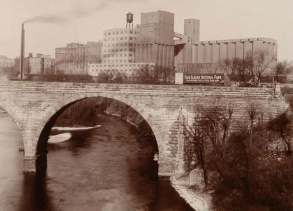 Historic Bridge at A-Mill Artist Lofts, Minnesota