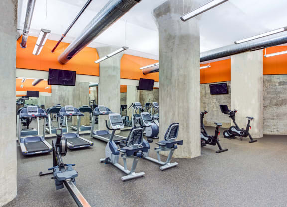 Fitness Center at A-Mill Artist Lofts, Minneapolis, MN, 55414