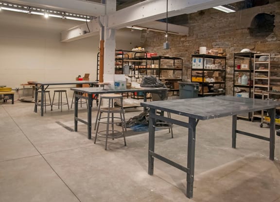 Pottery Studio at A-Mill Artist Lofts, Minneapolis, MN, 55414