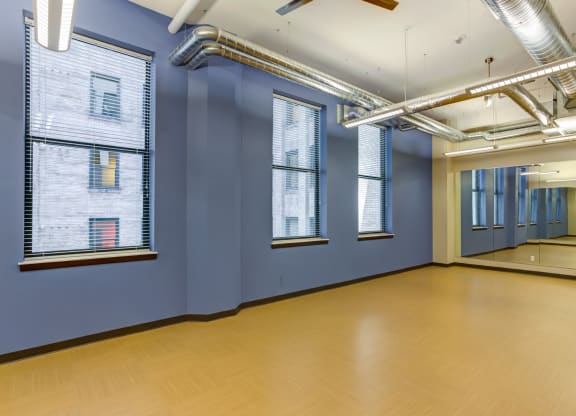 Dance Studio at Arcade Apartments, St Louis, Missouri
