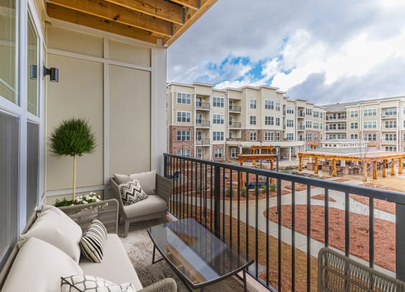 Dominium-Ashlynn Ridge-Virtually Staged Apt 1 Balcony