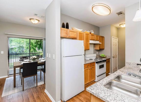 Beckley_Model Townhome Kitchen