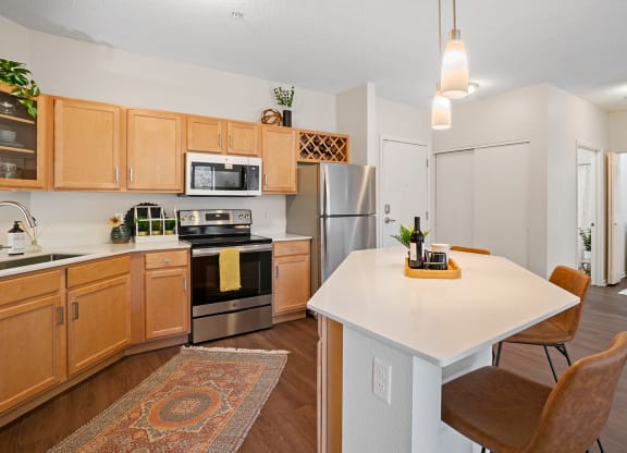Kitchen at The Bluffs at Nine Mile Creek, Minnesota
