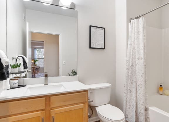 Bathroom With Bathtub at The Bluffs at Nine Mile Creek, Minnesota