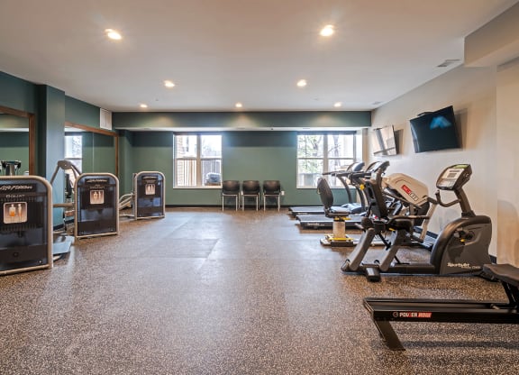 Dominium_Bren Road Station_Fitness Centerat Bren Road Station 55+ Apartments, Minnesota