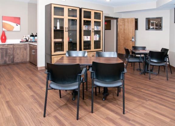 Cards and Crafts Room at The Cambric Senior Apartments, St. Paul, 55106