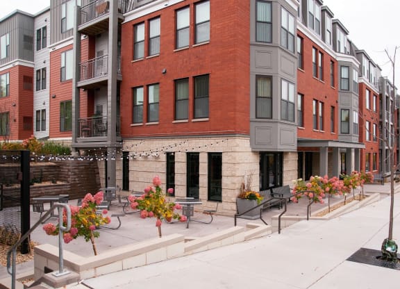 Exterior View at The Cambric Senior Apartments, St. Paul, MN