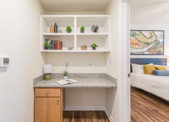 Desk at Capitol Crossing, Austin Texas