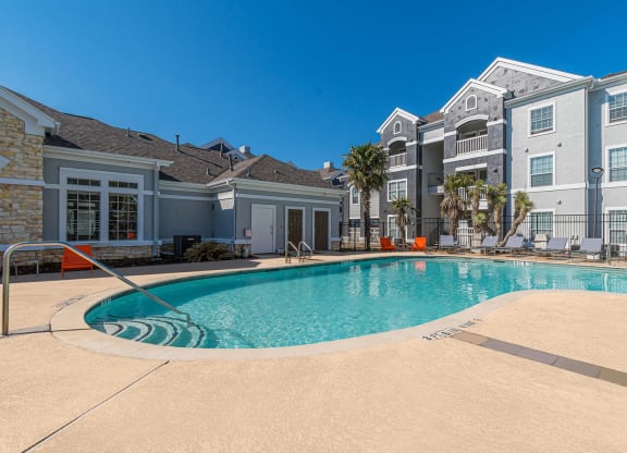 Large Pool at Capitol Crossing, Austin Texas