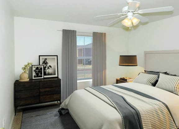 Cathy's Pointe_Model Apartment Bedroom