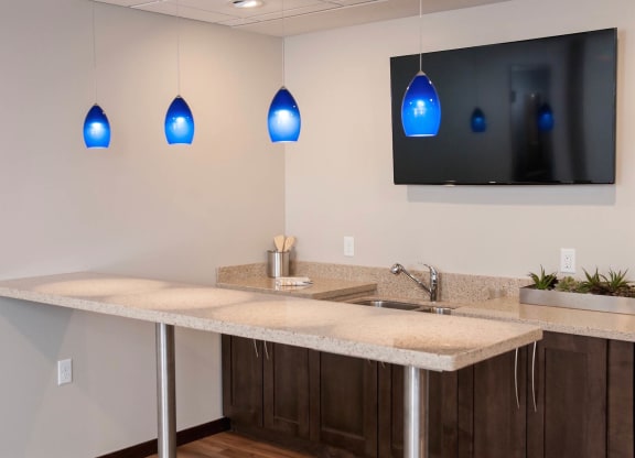 Card Room at The Cavanagh 55+ Apartments, Crystal 