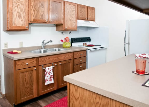 Cedar Ridge_Model Apartment Kitchen