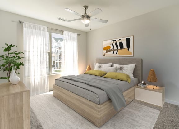 Dominium-Centennial Crossings-Virtually Staged Bedroom