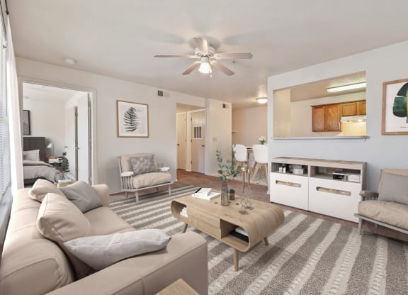 Modern Living Room at Chapel Ridge of Gallatin, Gallatin, 37066