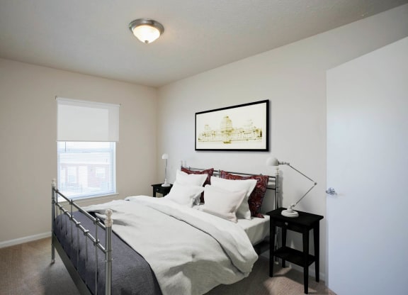 Bedroom at Chariot Pointe Apartments, Murfreesboro Tennessee