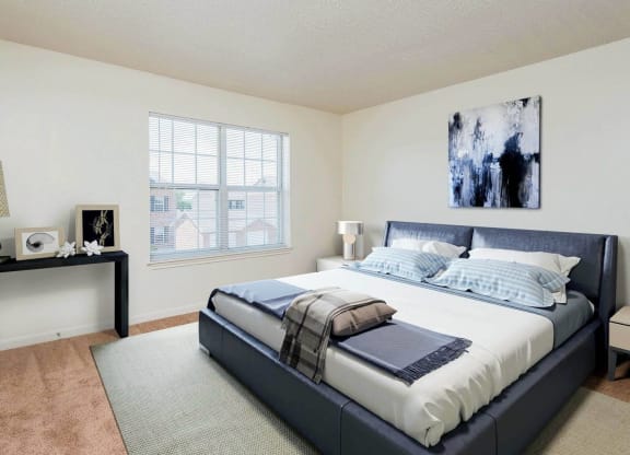Bedroom at The Bluffs at Cherry Hills, Omaha, NE
