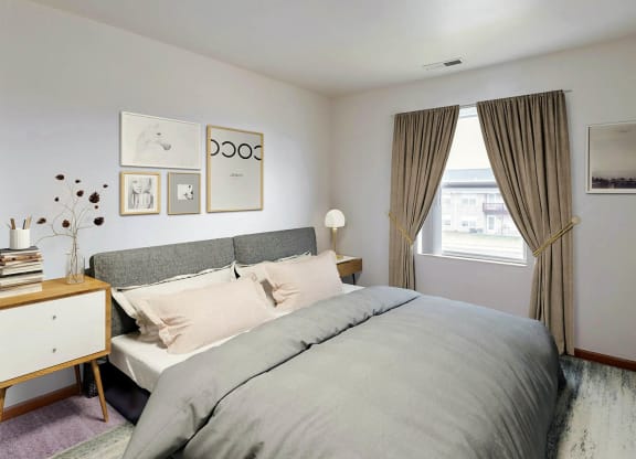 Copper Gate_Model Apartment Bedroom