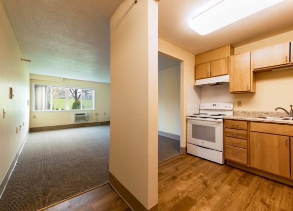 Courtyard_Model Apartment Kitchen
