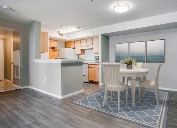 Dominium-Crossings at Cape Coral-Virtually Staged Kitchen and Dining Room