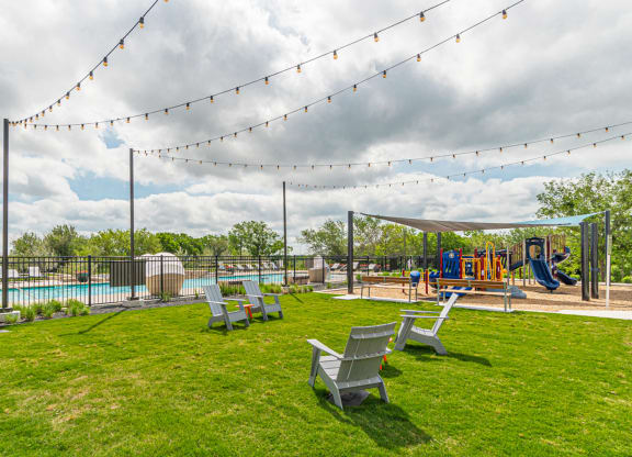 Dominium-Crossroad Commons-Courtyard at Crossroad Commons, Manor, TX 78653