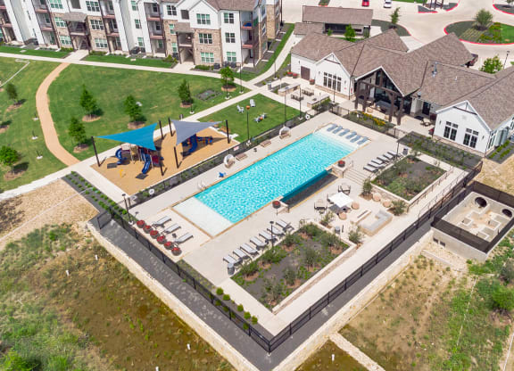 Dominium-Crossroad Commons-Aerial at Crossroad Commons, Manor, 78653