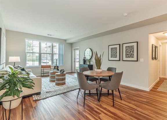 Dominium-Crossroad Commons-Dining and Living Room at Crossroad Commons, Manor, 78653